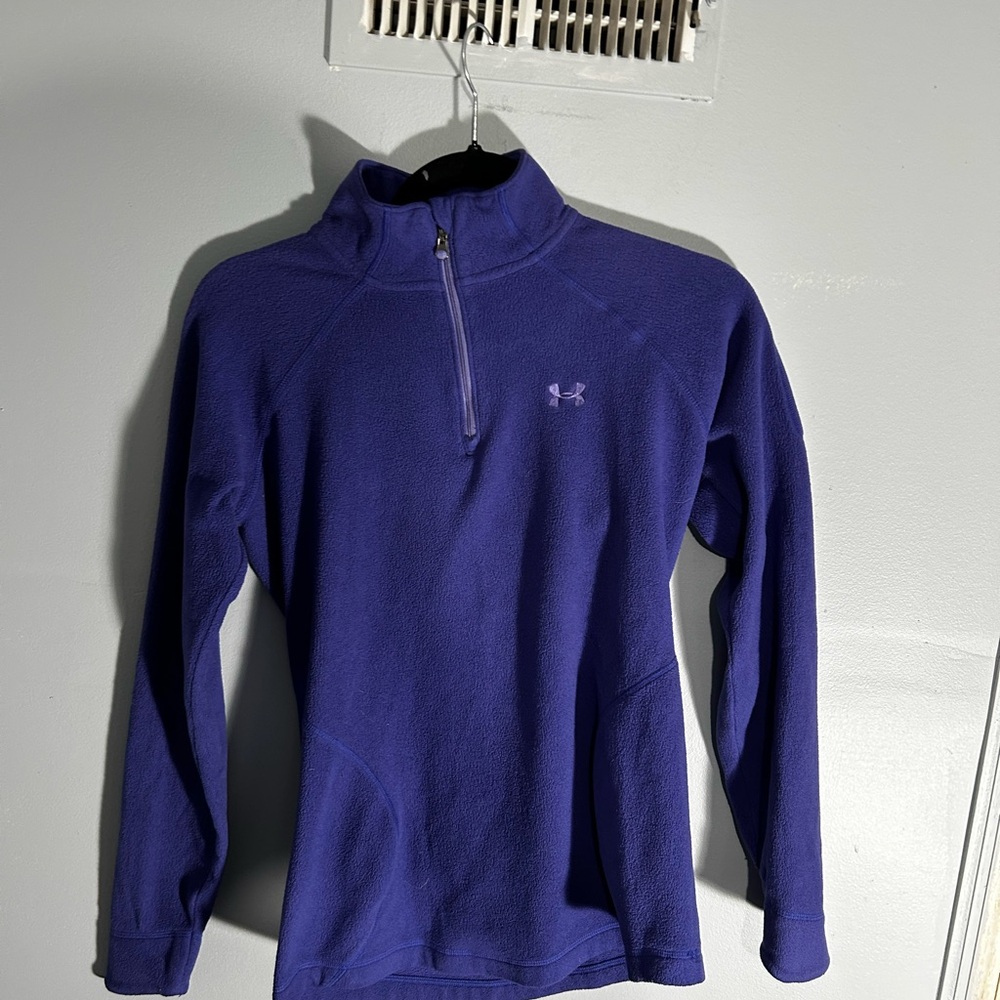 Under Armour Purple Fleece Jacket